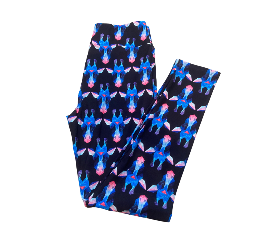Kids Geoff Giraffe Full Length Leggings