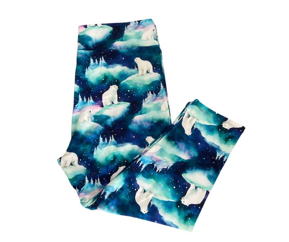 Polar Bear Capri Leggings