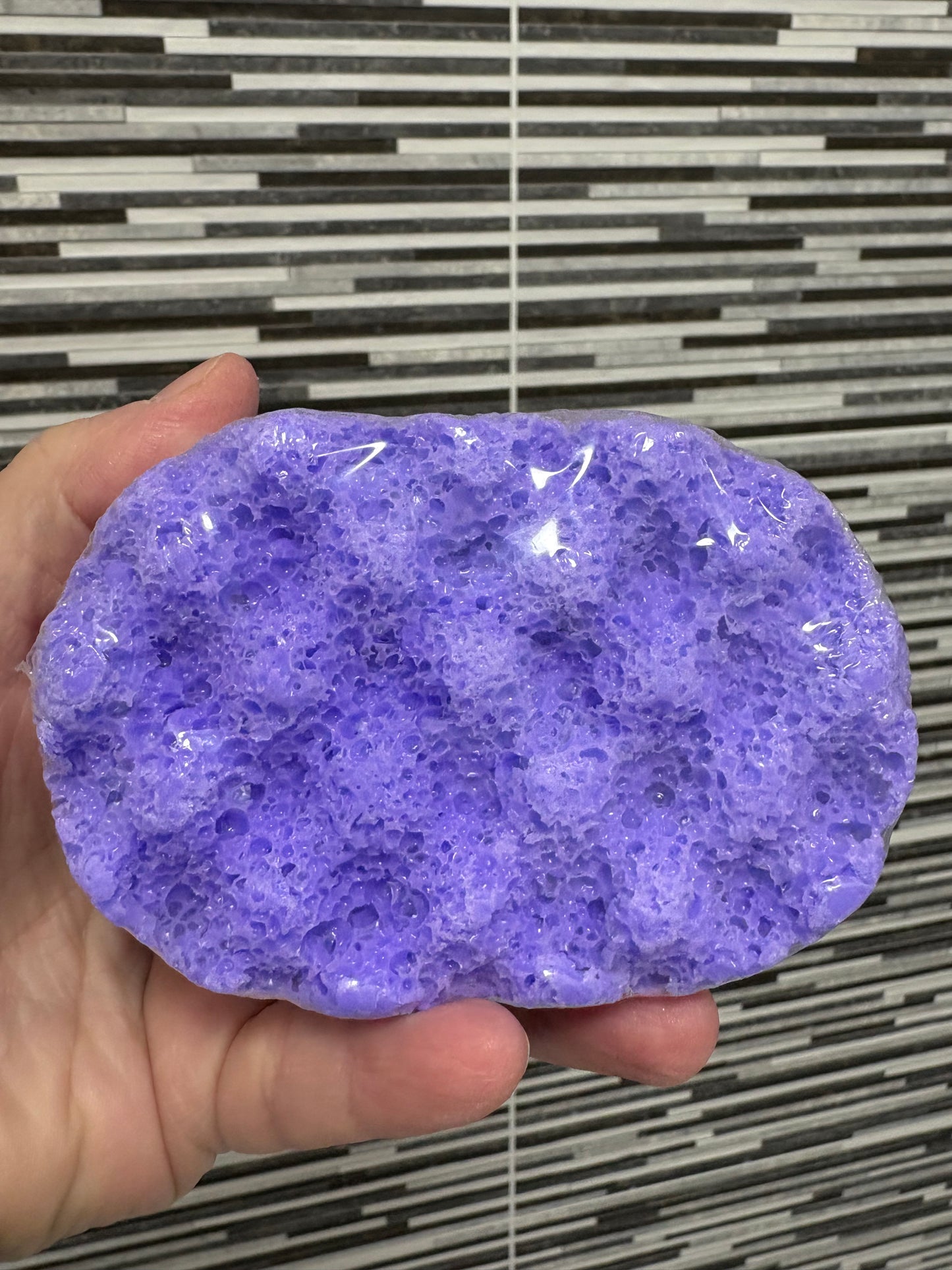 Mini Unicorn Sparkle scented mini soap sponge