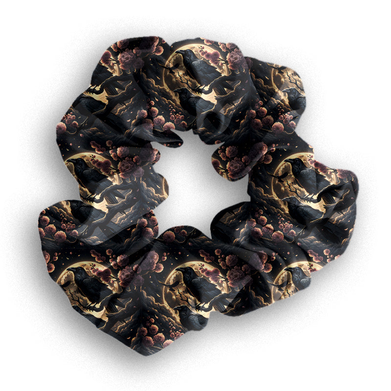 Preorder Ravenheart Moon hair scrunchie. Ends 31st December, available early to mid February