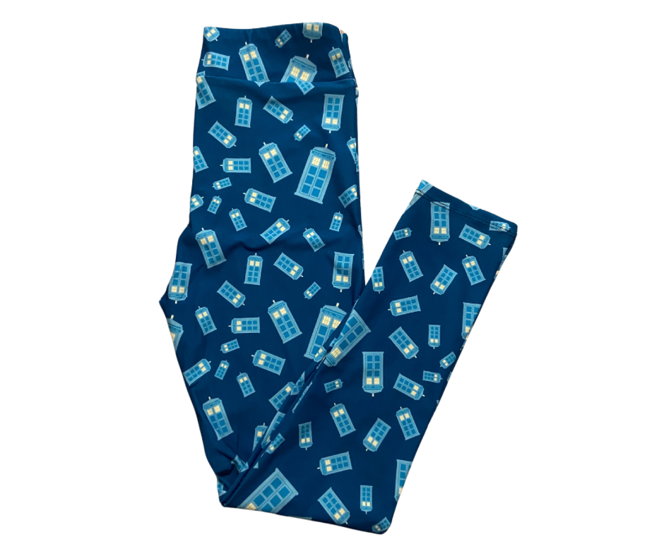 Kids Timelord Full Length Leggings
