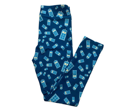 Kids Timelord Full Length Leggings
