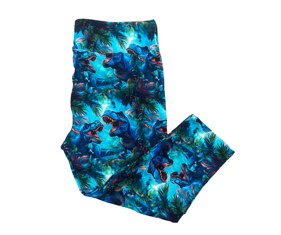 Epic Dino Capri leggings