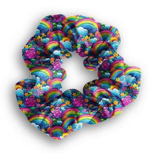 Preorder Chase The Rainbow hair scrunchie. Ends 31st December, available early to mid February