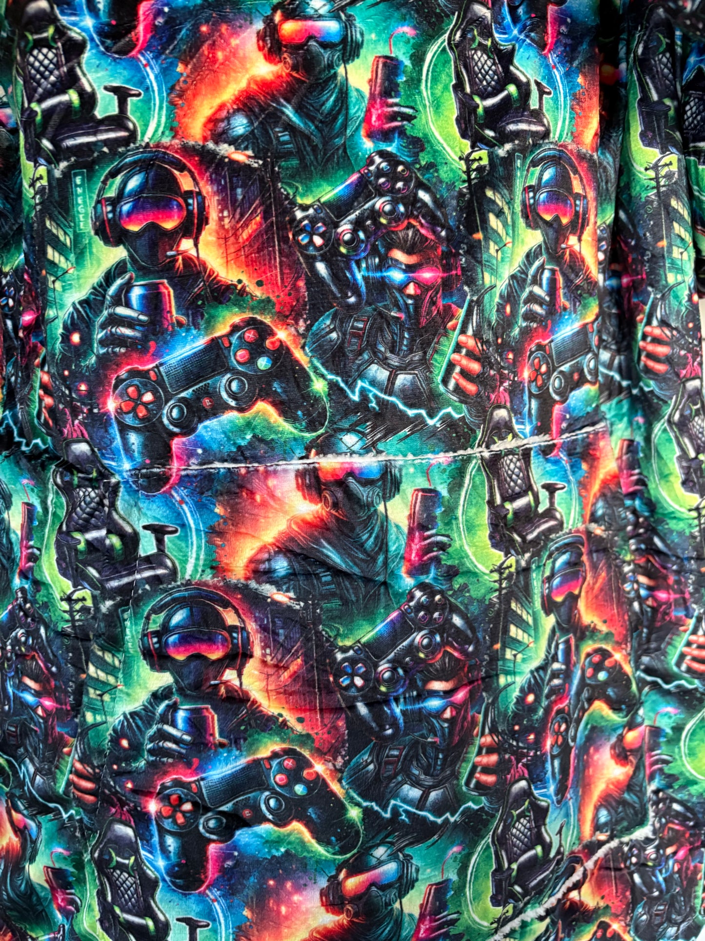 Kids Epic Gamer Oversized Hoodie Blanket