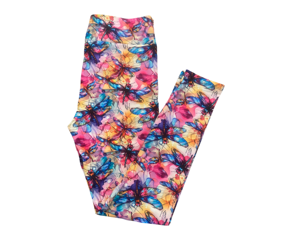 Dragonfly full length leggings