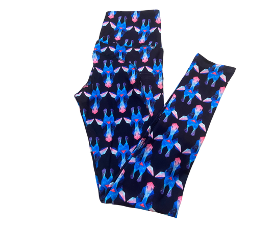 Geoff Giraffe Full Length Thigh Pocket Leggings