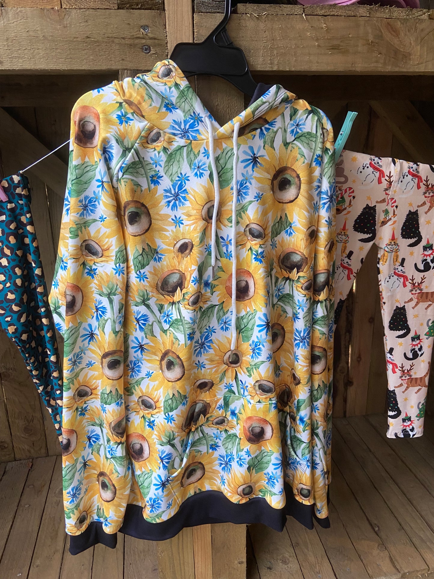 Adult Sunflower Hoodie