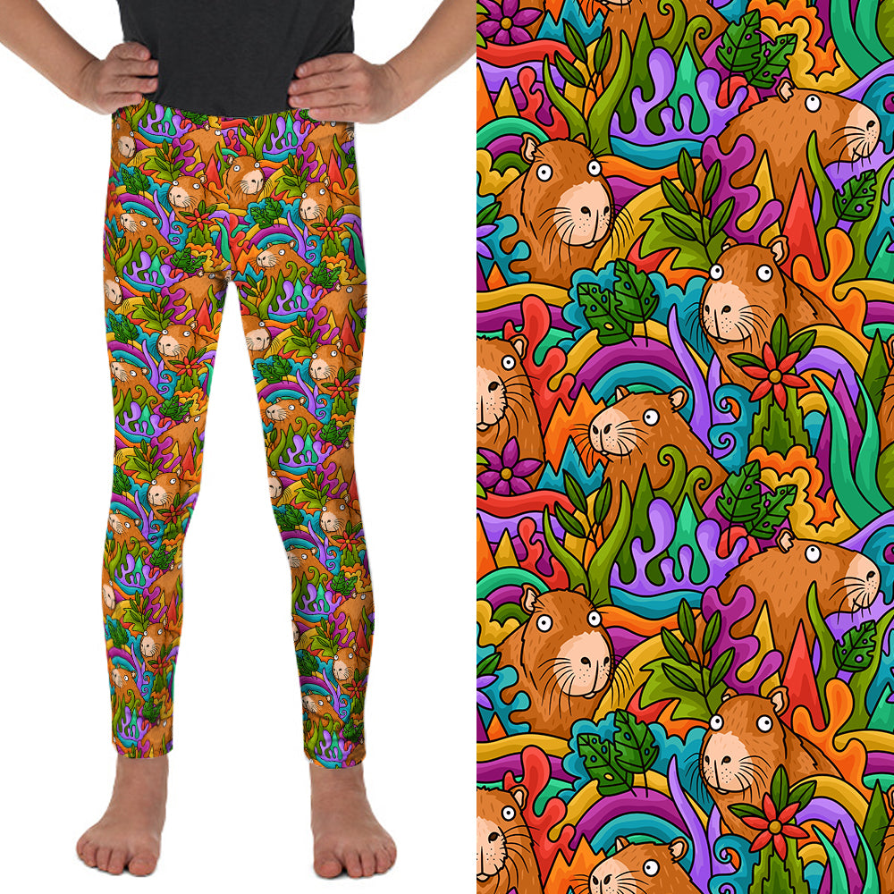 Preorder Kids Leggybara full length leggings. Ends 31st December, available early to mid February