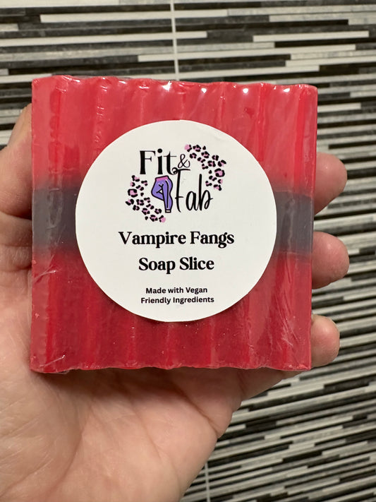 Vampire Fangs Soap Slice