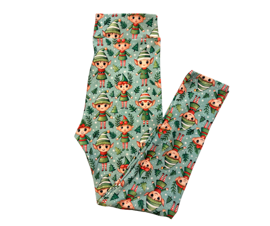 Kids Elf Buddie full length leggings