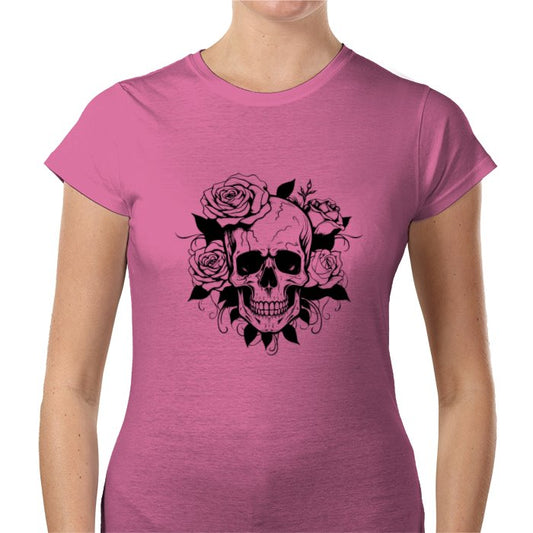 Skull and Flowers T-Shirt