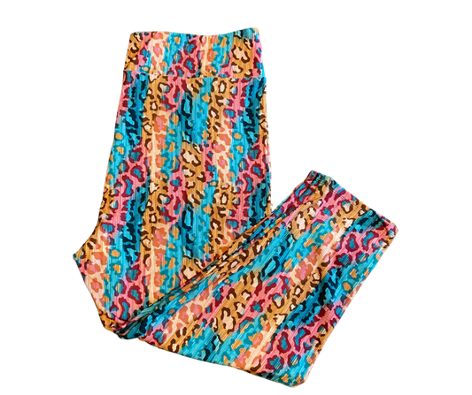 Sketch Leopard Capri Leggings was £17 now £13
