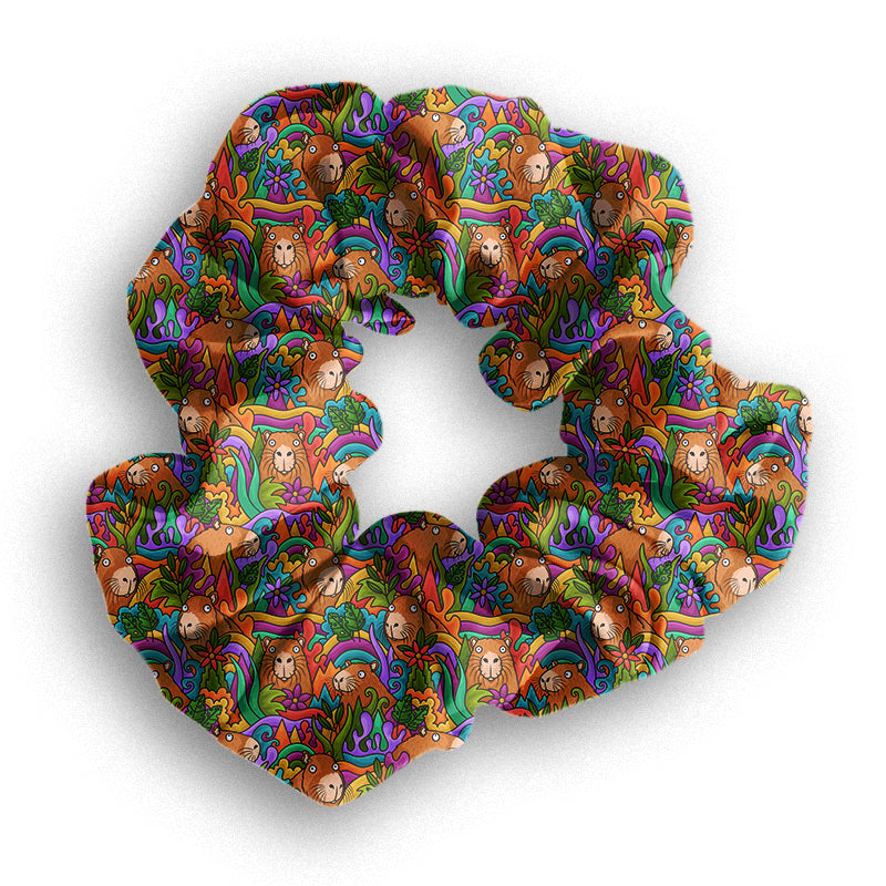 Preorder Leggybara hair scrunchie. Ends 31st December, available early to mid February