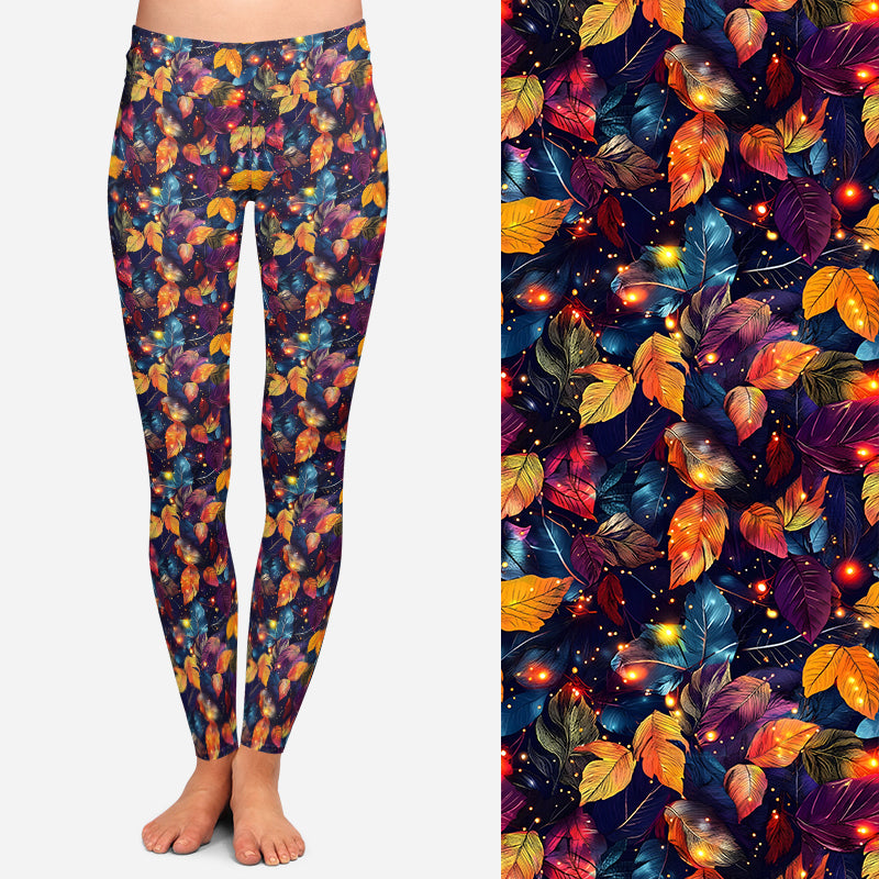 Preorder Autumn Leaves full length leggings