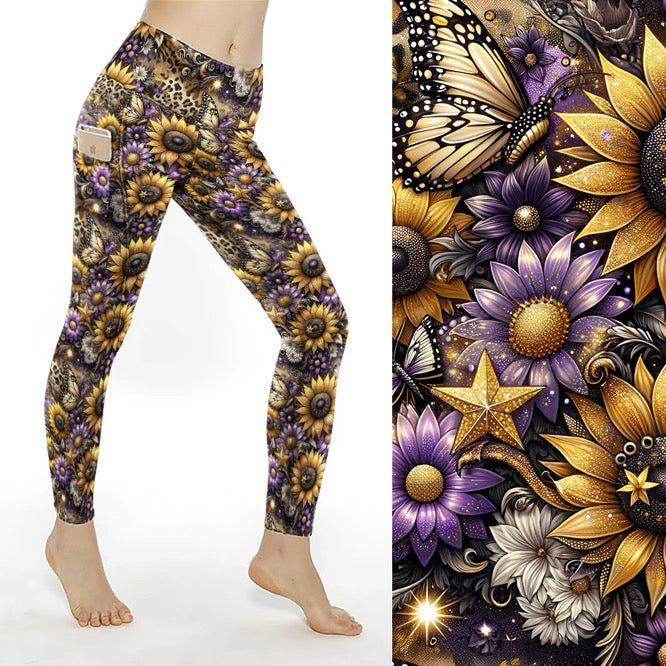 Preorder Bloom & Roam thigh pocket full length leggings. Ends 31st October, available early to mid December