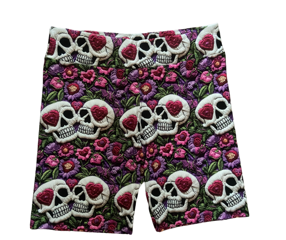 Skull Love Shorts
