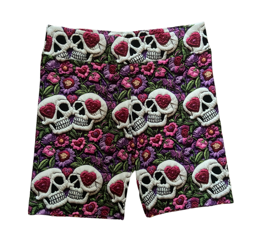 Skull Love Shorts