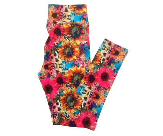 Sunflower full length leggings