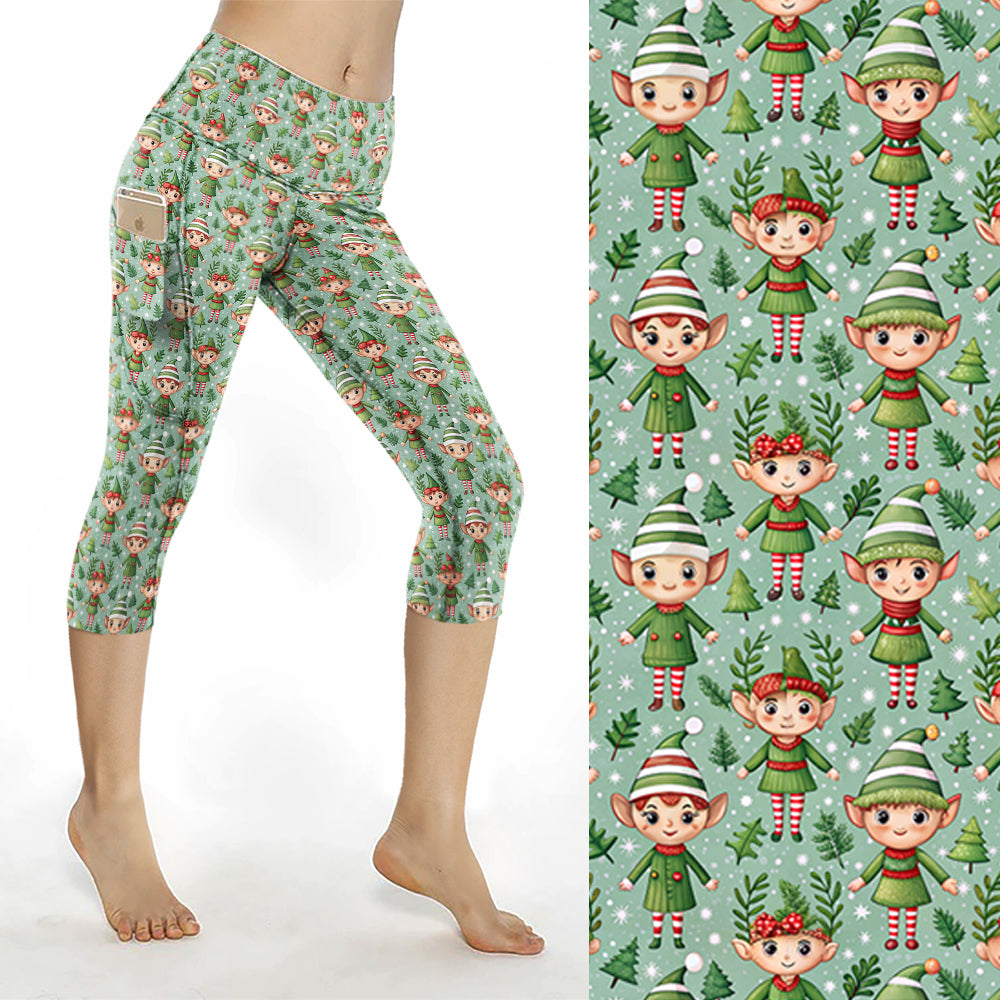 Preorder Elf Buddie thigh pocket Capri leggings. Ends 30th September, available early to mid November