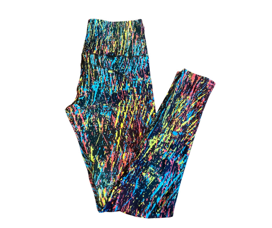 Urban Grunge Full Length Thigh Pocket Leggings