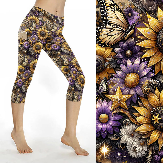 Preorder Bloom & Roam thigh pocket Capri leggings. Ends 31st October, available early to mid December