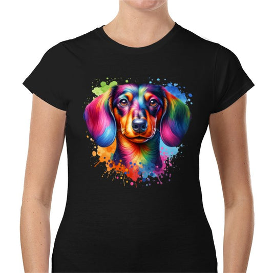 Colourful Dachshund T-Shirt
