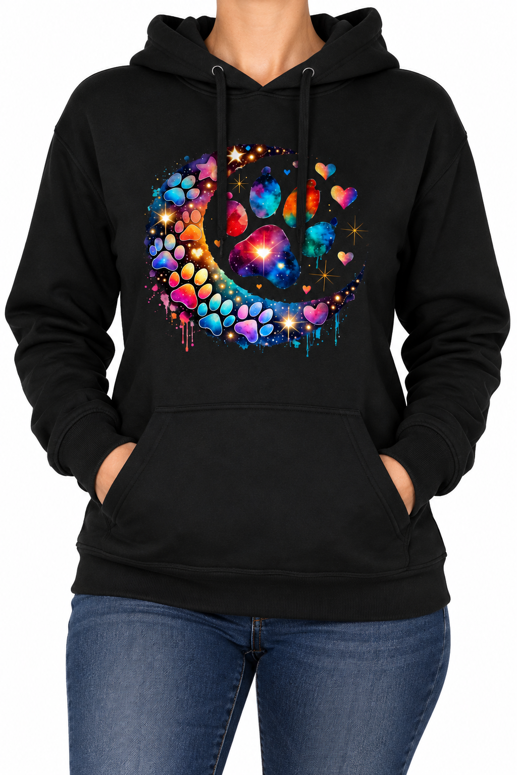 Colourful Paws hoodie