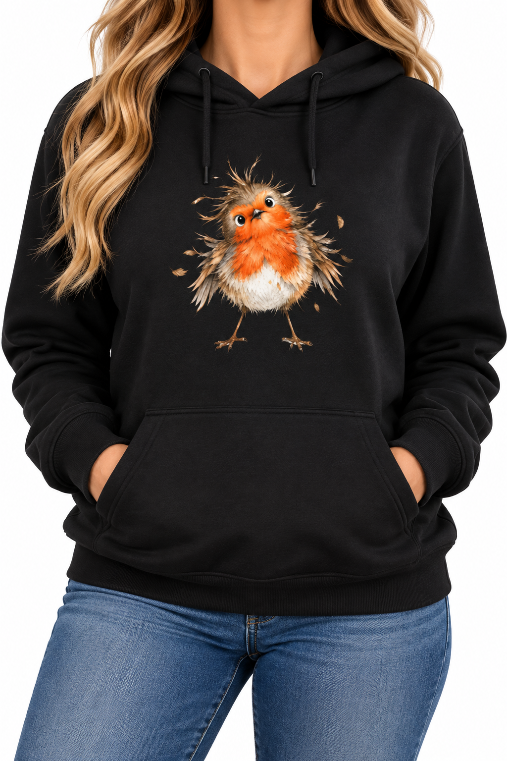 Ruffles Robin Hoodie