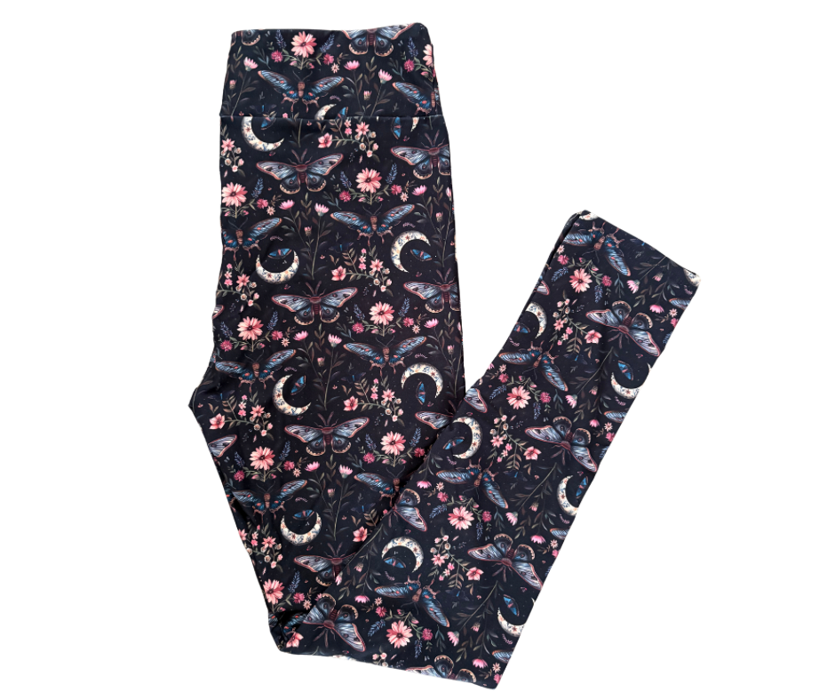 Night Garden full length leggings