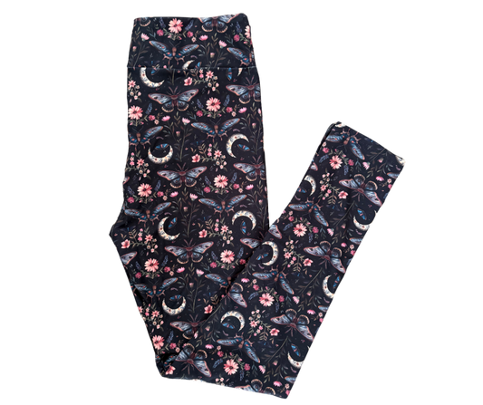 Night Garden full length leggings