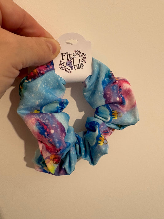 Christmas Baubles hair scrunchie
