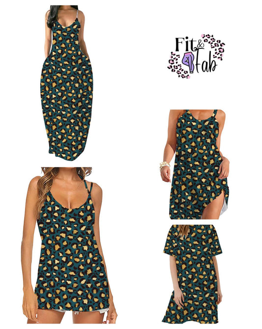 Trial maxi dress with pockets