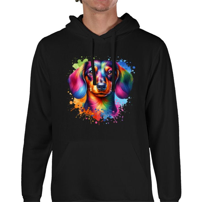 Colourful Dachshund hoodie