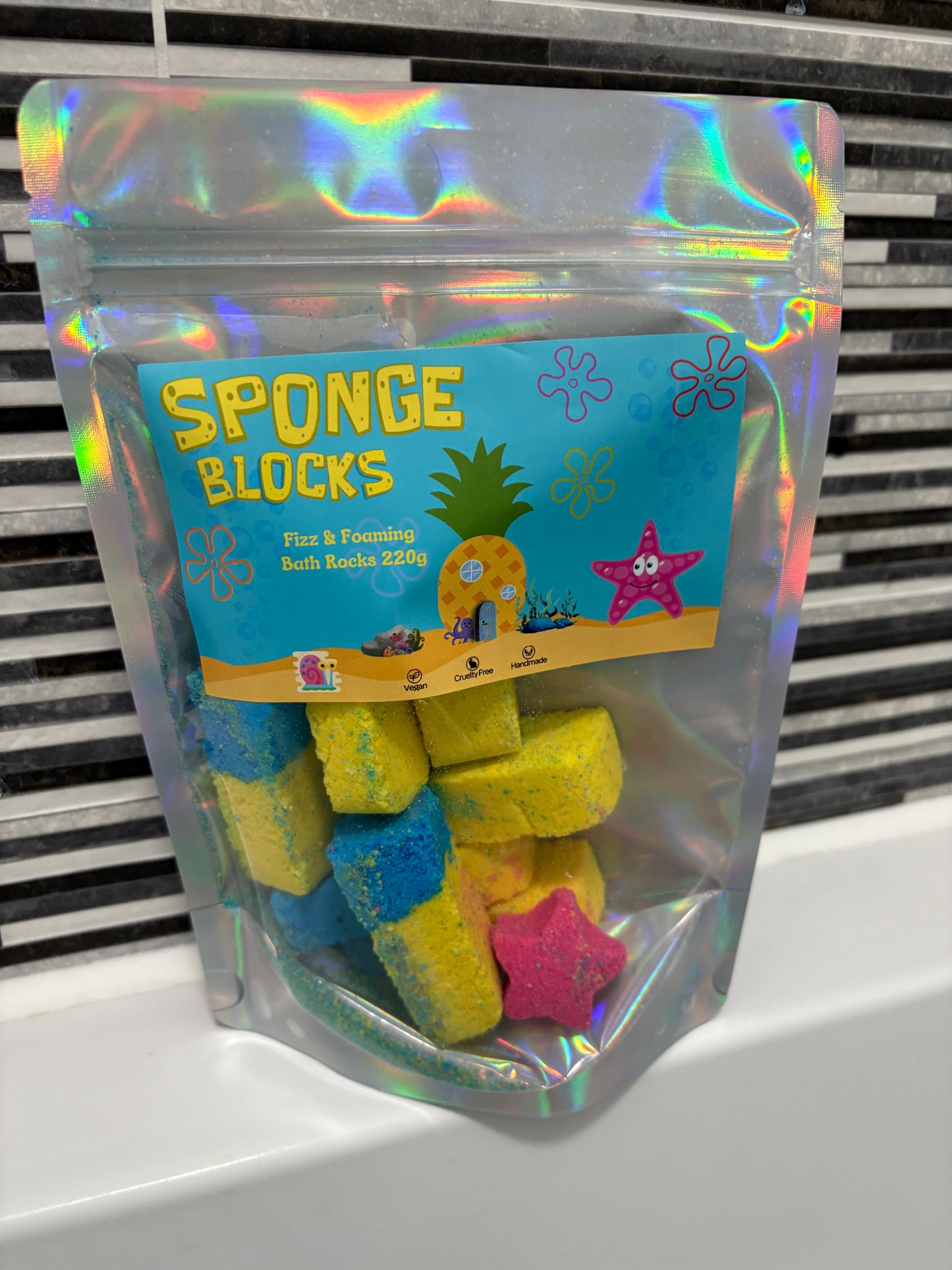 Sponge Blocks Bath rocks