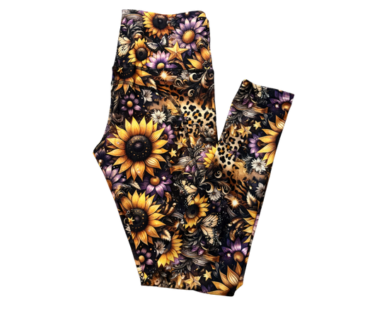 Bloom & Roam full length thigh pocket leggings