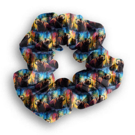 Aurora Bear Hair Scrunchie