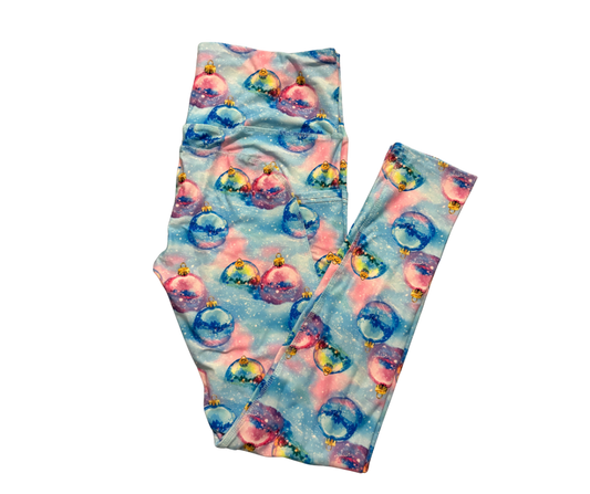 Christmas Bauble full length thigh pocket leggings. We’re £21 now £13