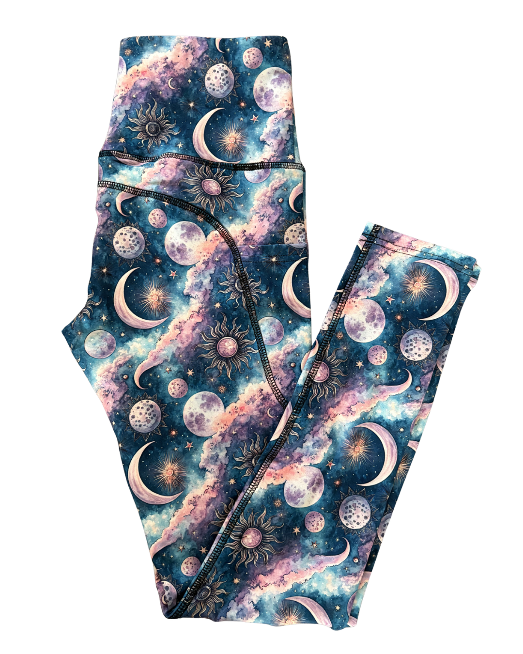 Celestial Dreams thigh pocket full length leggings
