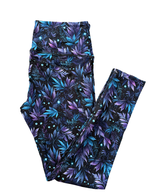 Hidden Hex full length thigh pocket leggings