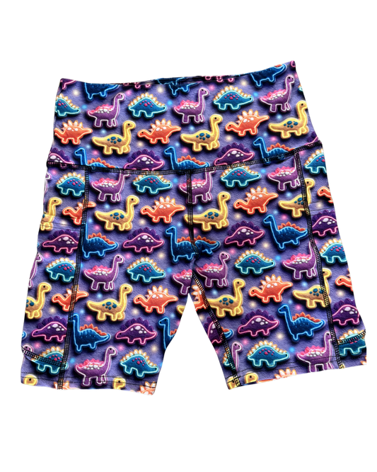 Jurassic Pop thigh pocket shorts