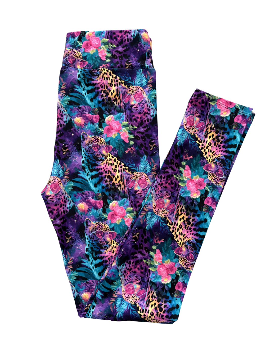Wild Luxe Leopard full length leggings