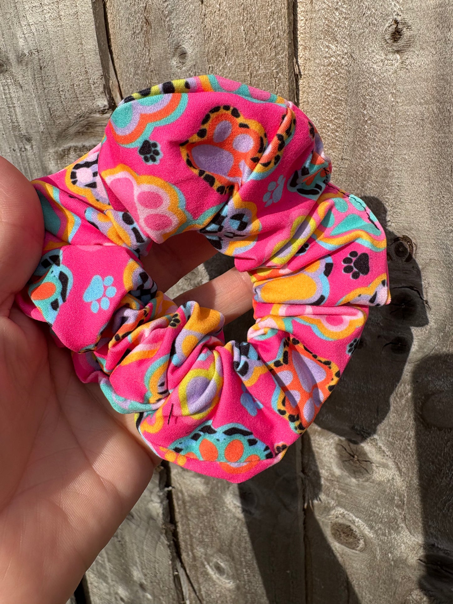 Pawsome Pop hair scrunchie