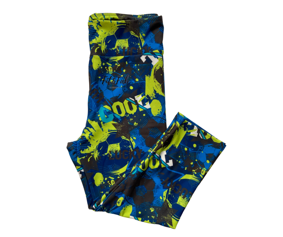 Cool Football - Adult Capri Leggings