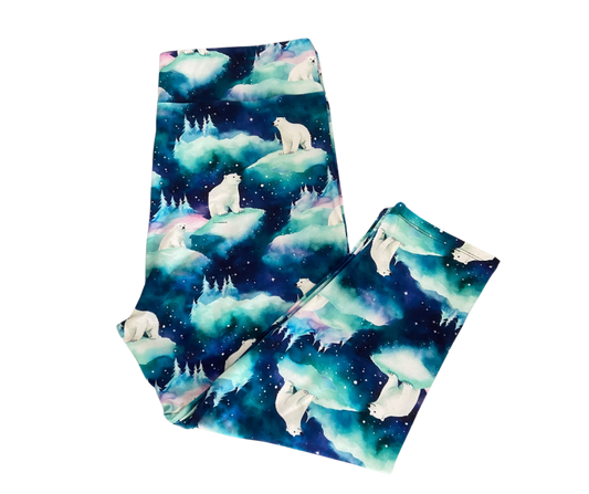 Polar Bear Capri Leggings