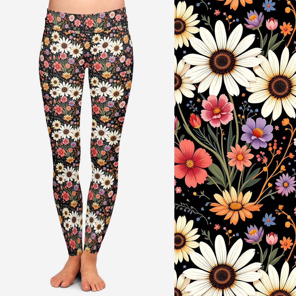 Preorder Wildflower Whimsy full length leggings. Ends 28th Feb, available early to mid April