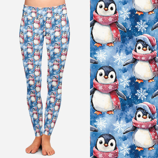 Preorder Cute Penguin full length leggings. Ends 30th September, available early to mid November