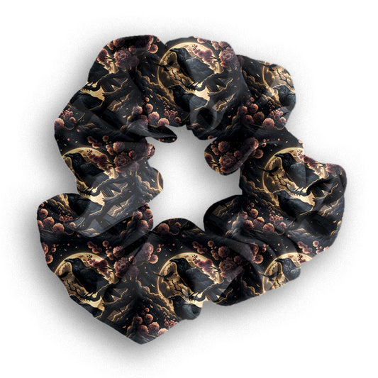 Preorder Ravenheart Moon hair scrunchie. Ends 31st December, available early to mid February