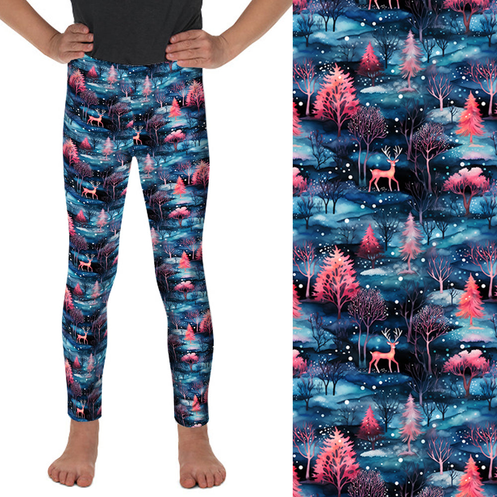 Preorder Kids Stag full length leggings. Ends 30th September available, available early to mid November