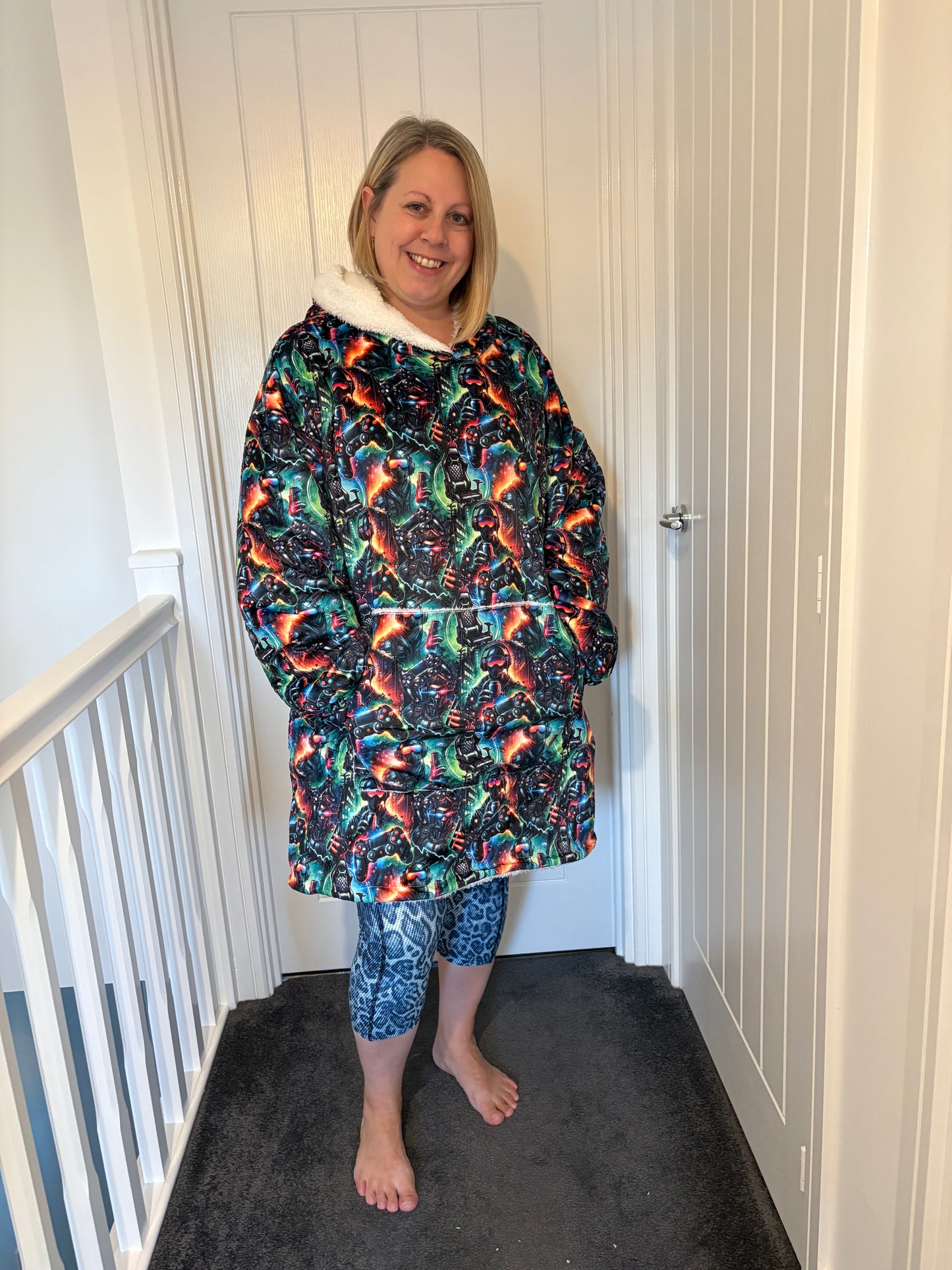 Epic Gamer oversized hoodie blanket